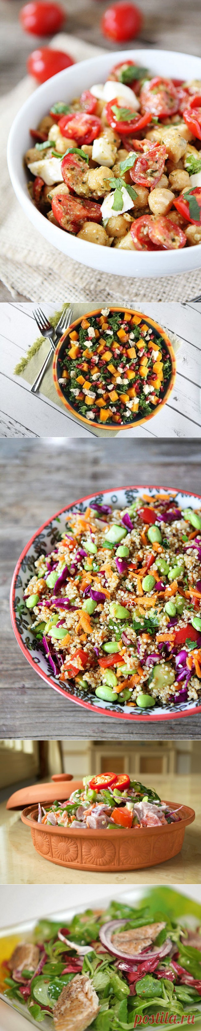 10 салатов, которые доказывают, что здоровое питание — это вкусно | KaifZona.Ru