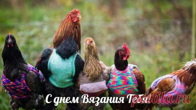 С днем вязания
Поздравляю! Знай, что ты —
Впрямь само очарование,
Пусть же сбудутся мечты.