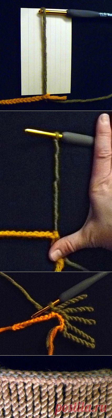 Витая бахрома крючком МК: Дневник группы "Вязание" - Страна Мам
