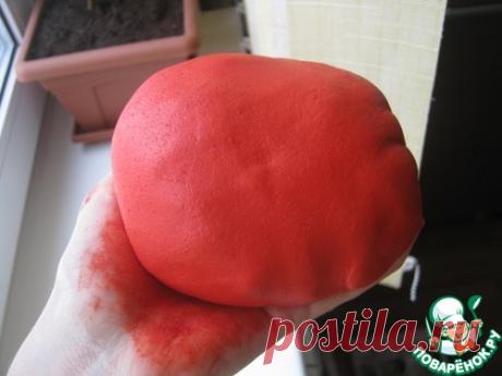 Мастика на инвертном сиропе - кулинарный рецепт