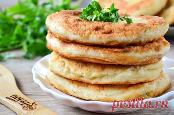 Тонкие пирожки с картошкой - пошаговый рецепт с фото на Повар.ру