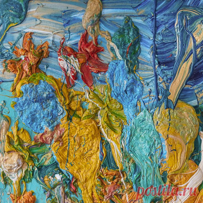 Картина Богатство и энергия цвета в природе абстракция Екатерина Лебедева художник живопись арт в 2025 г ️На картине "Богатство и энергия цвета" изображено поле, на котором растут жёлтые дикие цветы. Когда я ехала на машине, они сразу привлекли моё внимание, я остановилась на опушке леса, чтобы написать эти солнечные цветы. Место я выбрала уединённое, вокруг меня было только поле с полевыми цветами, приятный запах почвы и красота природы летом | Абстрактные картины, Картины, Живопись