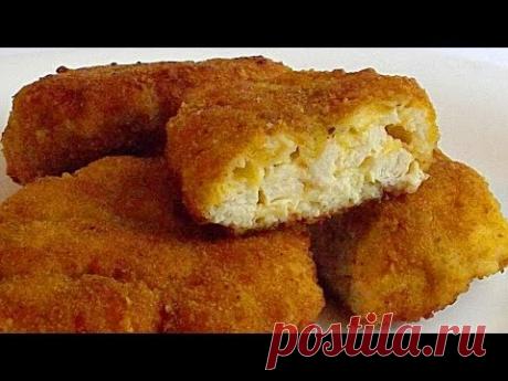 Куриные Котлеты с Сыром кулинарный видео рецепт
