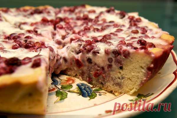 Нежнейший "Клюквенный Пирог"! Сытное и вкусное лакомство для всей Вашей семьи! | Работница XXI века | Яндекс Дзен
