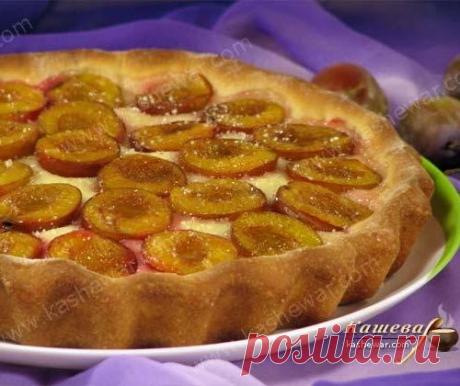 Сливовый пирог.