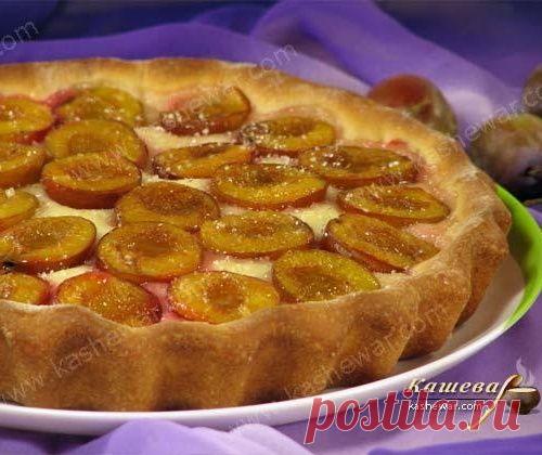 Сливовый пирог.