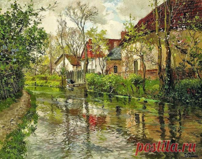 Художник Фриц Таулов (Frits Thaulow) | Картины