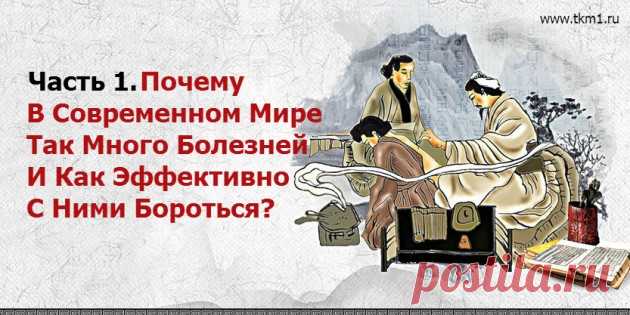 Часть 1. Почему В Современном Мире Так Много Болезней И Как Эффективно С Ними Бороться?