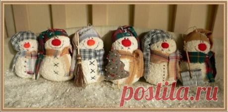 Игрушки к новому году своими руками на новый год