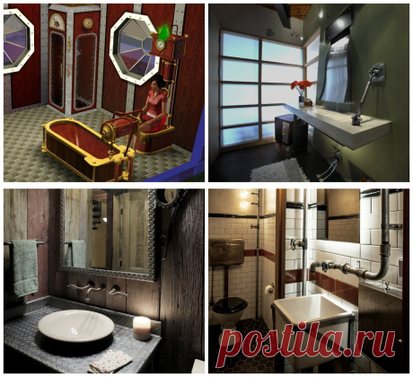Steampunk bathroom decor: top trends and ideas of steampunk bathroom