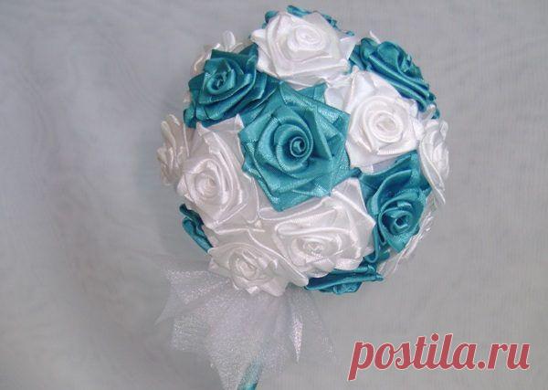 Топиарий из атласных лент – праздничное дерево своими руками / Я - суперпупер