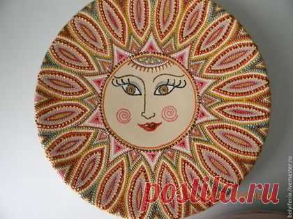 (27) Декоративная посуда ручной работы. Ярмарка Мастеров - ручная работа. Купить Жаркое солнце. Handmade. Разноцветный, восточный стиль