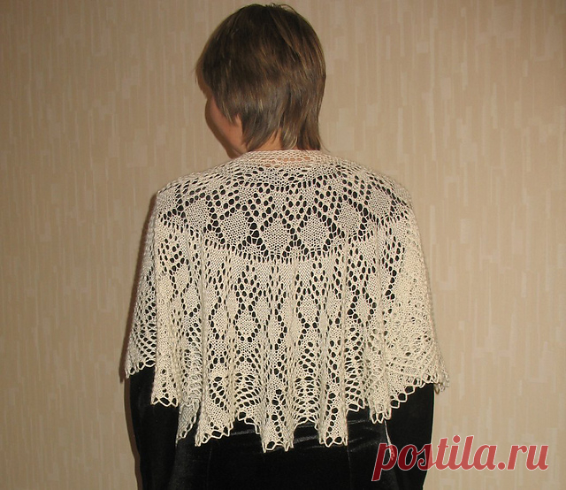 ШАЛЬ Modified Hannah's Shawl