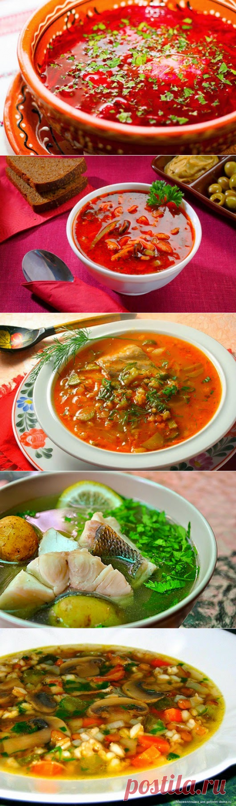 7 традиционных супов русской кухни