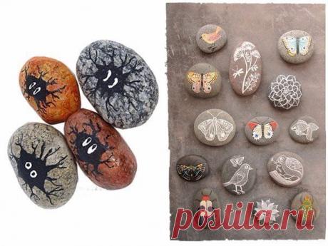 Идеи расписных камушков