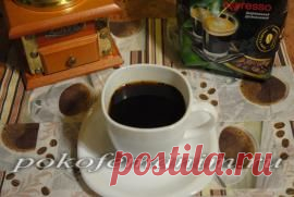 Приготовление эспрессо в турке