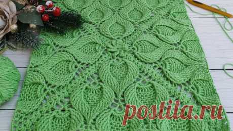 Узор невероятной красоты для домашнего уюта ✨ Crochet pattern ✨Crochet blanket ✨ Часть - 1 ✨ | Вязание крючком с Натальей Рогатовской | Дзен
