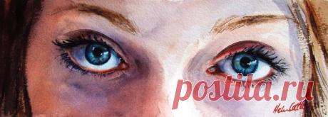 Helen Cottle, 1962 ~ Red umbrella | Tutt'Art@ | Pittura * Scultura * Poesia * Musica |