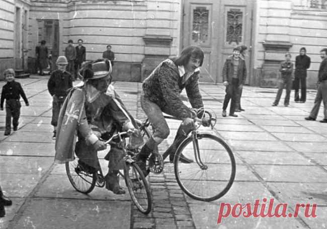 На съемочной площадке советского кино