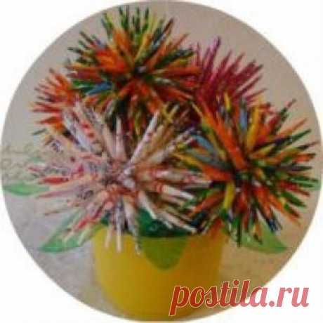 Поделки из фантиков от конфет своими руками пошагово с фото