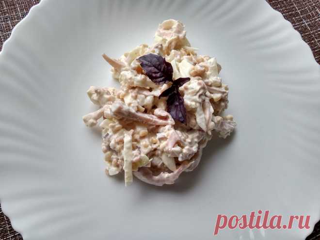 Кальмар с булгуром – салат просто объедение (готовлю из года в год, и вкуснее салата из кальмаров не знаю) - Пир во время езды