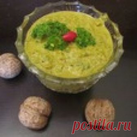 Ореховая аджика Кулинарный рецепт