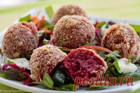 Веган хапки от червено цвекло, без глутен | Lunchbox
