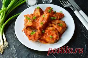 Рыба на сковороде с овощами и томатами — Домашняя кулинария