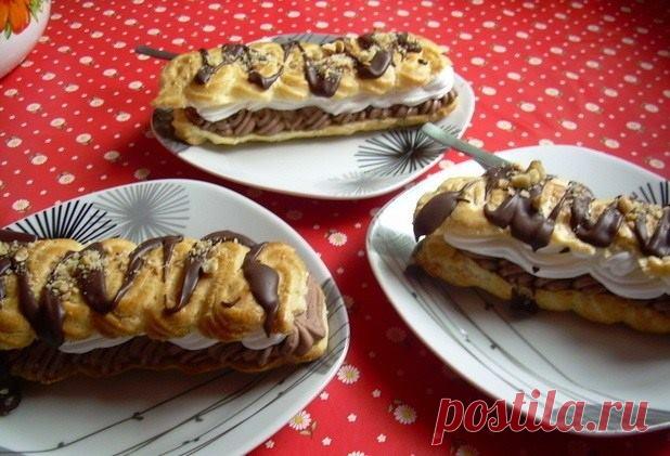 Sviđaju ti se recepti -Lajkuj Našu Fb Stranicu-: EKLERI PRELIVENI ČOKOLADOM. Simplify Responsive Blogger Template