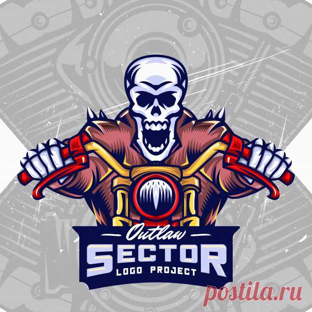 Skull Bikers Esport Logo Design Более миллиона свободных векторов, PSD, фотографии и бесплатные иконки. Эксклюзивные халявы и все графические ресурсы, которые необходимые для ваших проектов