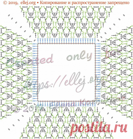 Большая подборка реглана крючком для топа, кофты, туники, платья, жакета, кардигана (схемы вязания кокеток) | Вязание крючком Елена Ермина | Дзен