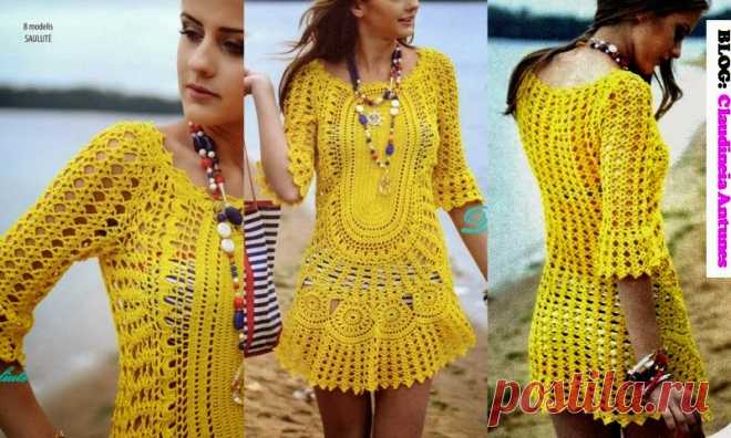 Saida de Praia Amarela em Croche - Claudineia Antunes
