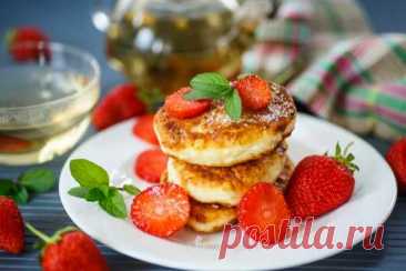 Рецепт сырников без муки и яиц — Домашняя кулинария