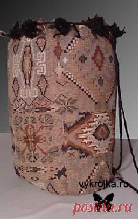 Выкройка рюкзака-котомки » Бесплатные выкройки одежды, игрушек на выкройка.ру Страница 0