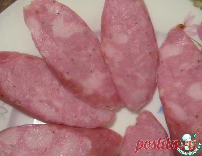Колбаса домашняя – кулинарный рецепт
