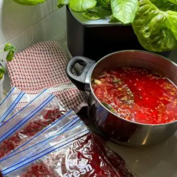 Заготовки для борща рецепт приготовления супа занимает 40 мин времени