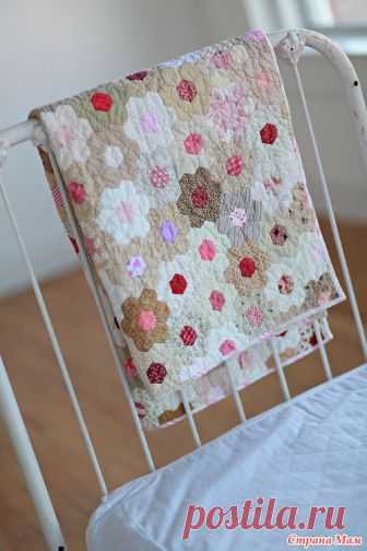 Пэчворк на бумажном шаблоне (English Paper Piecing), МК - Лоскутное Шитьё - Страна Мам