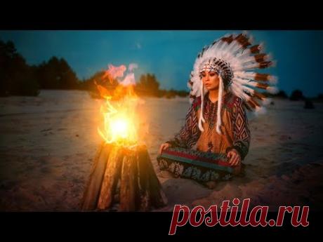 Родные американские флейты: красивая расслабляющая музыка, медитация, флейта, музыка