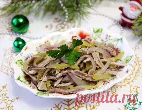 Салат &quot;Шахтерский&quot; со свининой – кулинарный рецепт