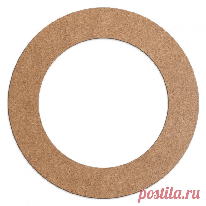 Фурнитура из дерева Основа для венка 25 см. Крафт купить за 59 руб. в интернет-магазине Пряжа Центр