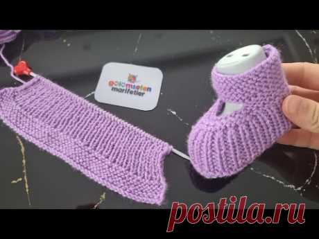 Newborn baby knitting shoes (Rubber Knit)