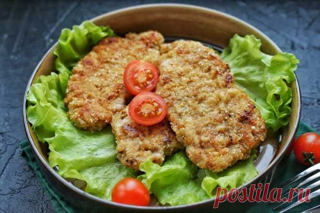 Свиные отбивные в арахисовой корочке - Dynastyofchefs.ru