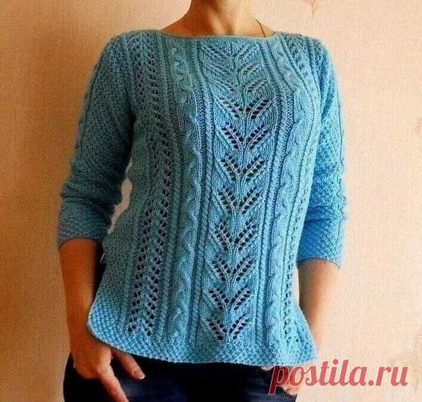 Запись на стене АЖУРНЫЙ ДЖЕМПЕР