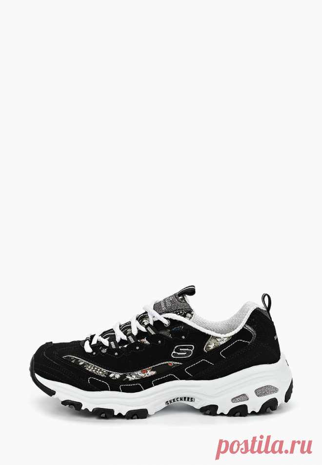 Кроссовки Skechers D'LITES-FLORAL DAYS за 5 499 руб. в интернет-магазине Lamoda.ru Кроссовки выполнены из комбинации натурального нубука, искусственной кожи и текстиля. Стелька Air Cooled Memory Foam повторяет форму стопы за счет специальной пены, которой она заполнена. Детали: шнуровка, усиленный мыс.