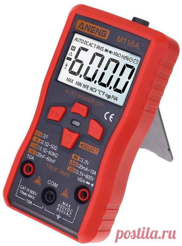 Цифровой мультиметр ANENG M118A — купить в интернет-магазине по низкой цене на Яндекс Маркете