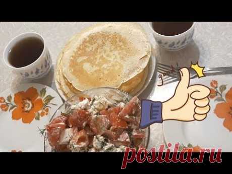 ТОНКИЕ И ВОЗДУШНЫЕ БЛИНЫ // Пошаговый рецепт