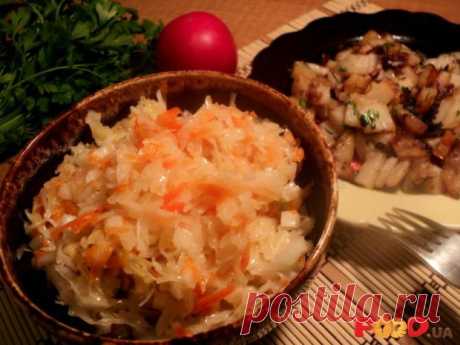 Капуста квашенная в банке - Кулинарные рецепты на Food.ua