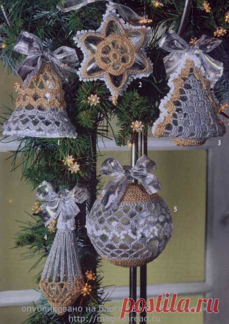 Елочные украшения.