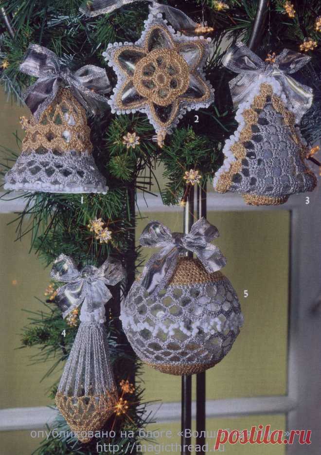 Елочные украшения.