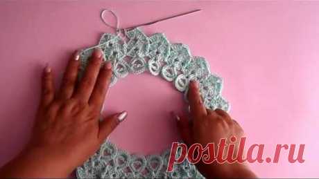 Blusa a crochet - ganchillo - tejida para dama - facil y rapido - parte #1